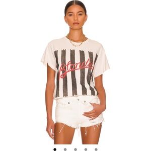 MADEWORN Blondie 1978 Tee in Vintage White - Size Small